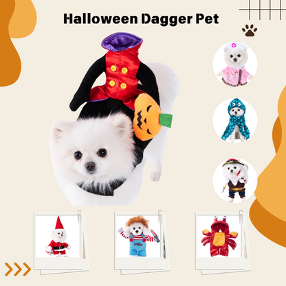 1PCS Halloween Dagger Pet Transformation Dress Festival Funny