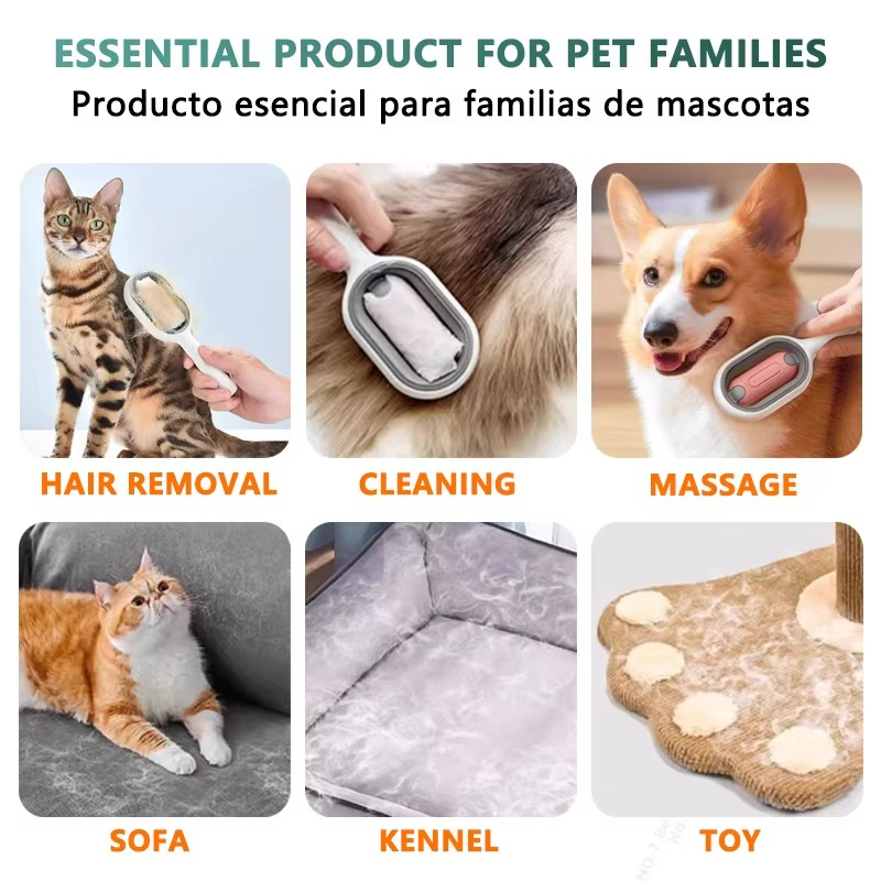 4 In 1 Pet Grooming Combo With Water Tank