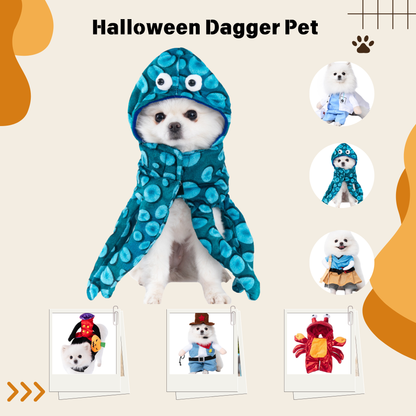 1PCS Halloween Dagger Pet Transformation Dress Festival Funny