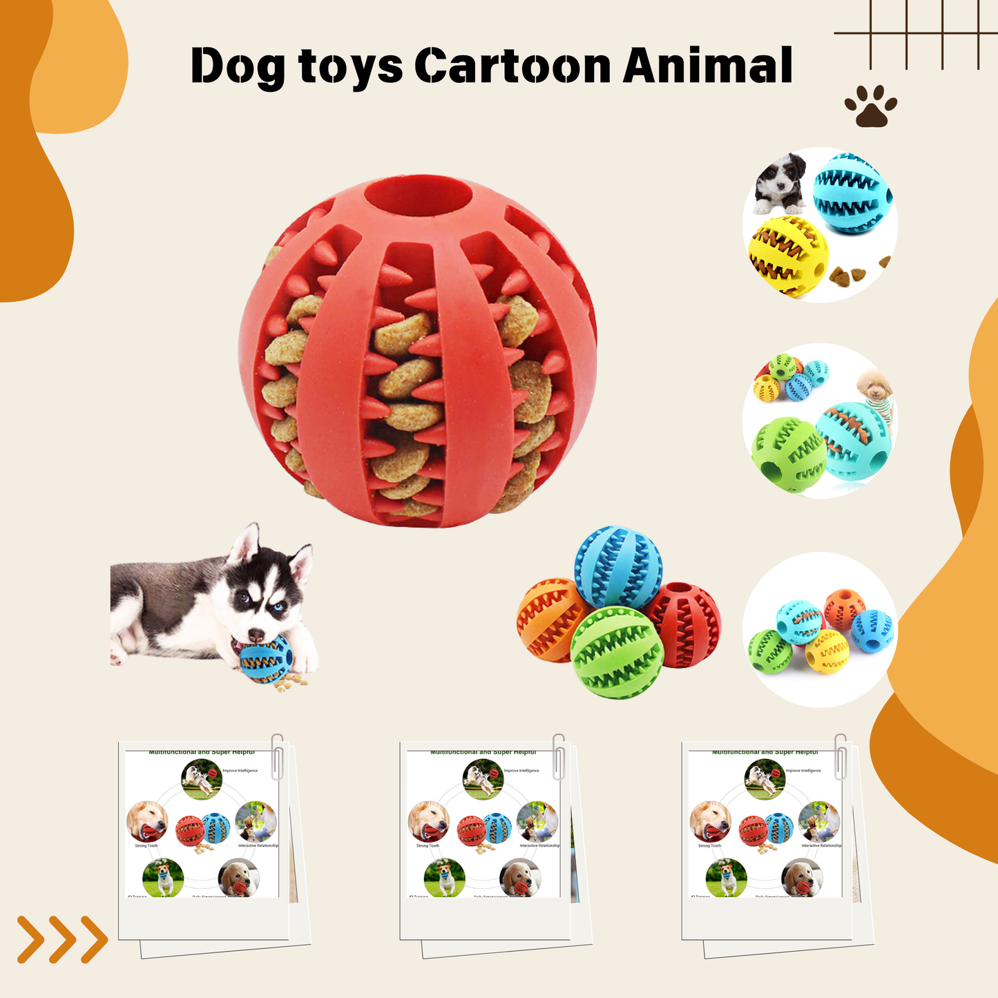 Dog toys Cartoon Animal