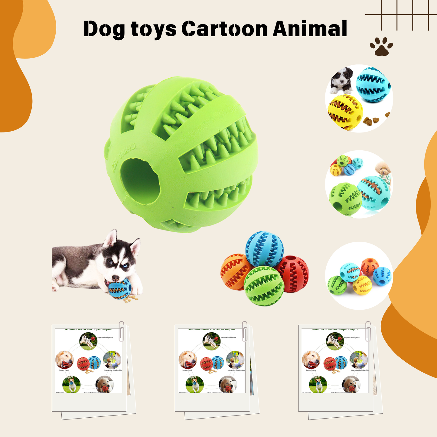 Dog toys Cartoon Animal