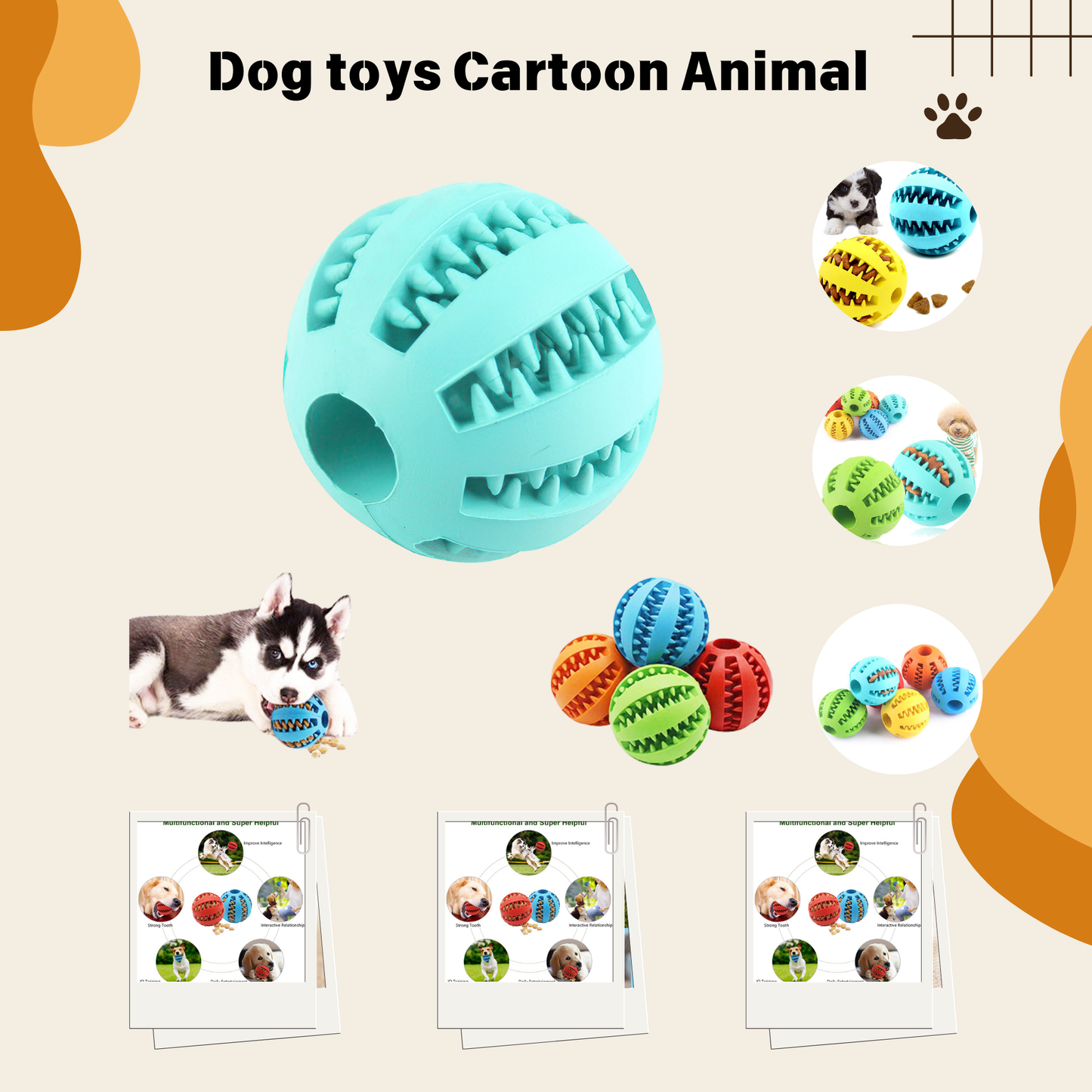 Dog toys Cartoon Animal