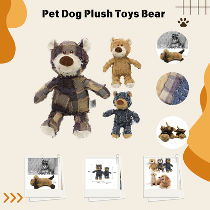 Pet Dog Plush Toys Bear