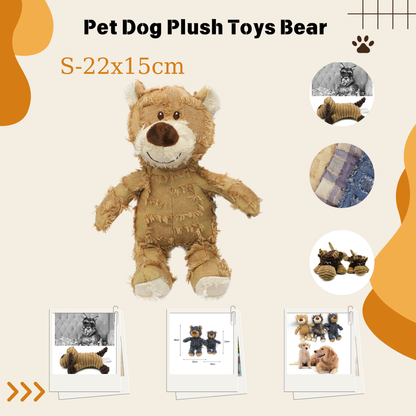 Pet Dog Plush Toys Bear