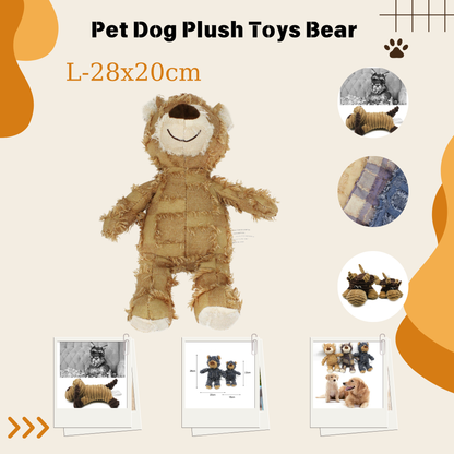 Pet Dog Plush Toys Bear